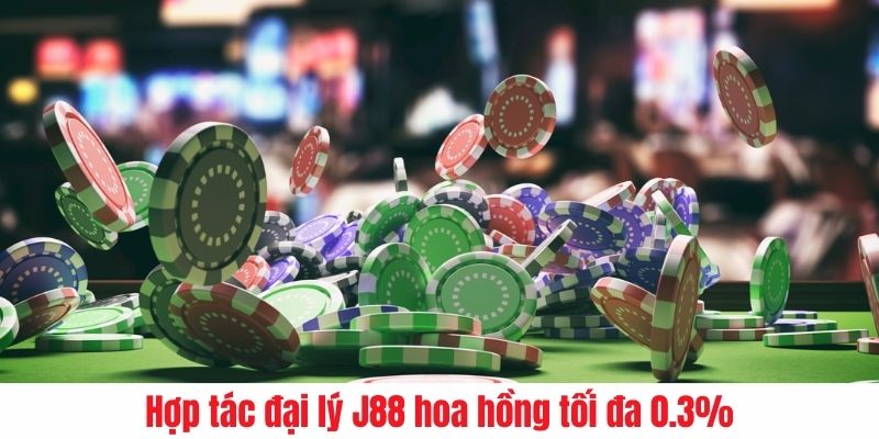 Hợp tác đại lý J88 hoa hồng tối đa 0.3%