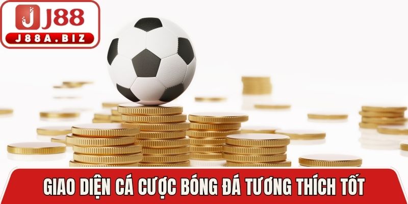 Giao diện cá cược bóng đá tương thích tốt