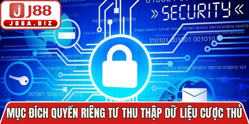 Mục đích quyền riêng tư thu thập dữ liệu cược thủ